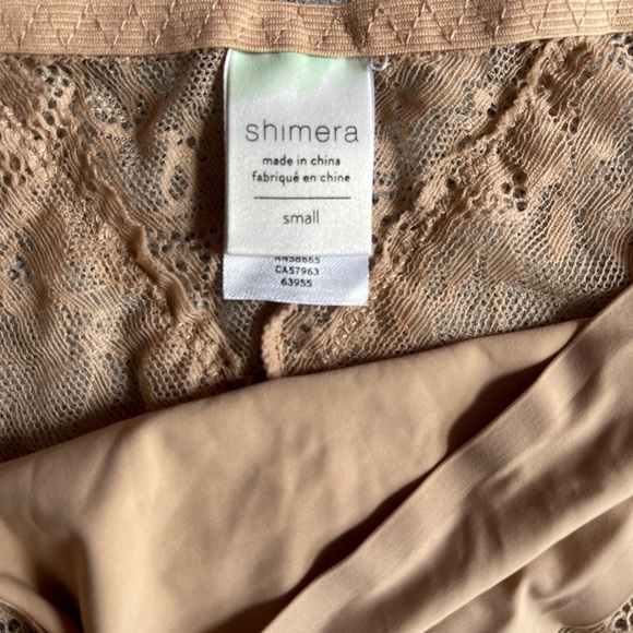 Shimera Nude Lycra & Lace Panties Size Small - Picture 3 of 7